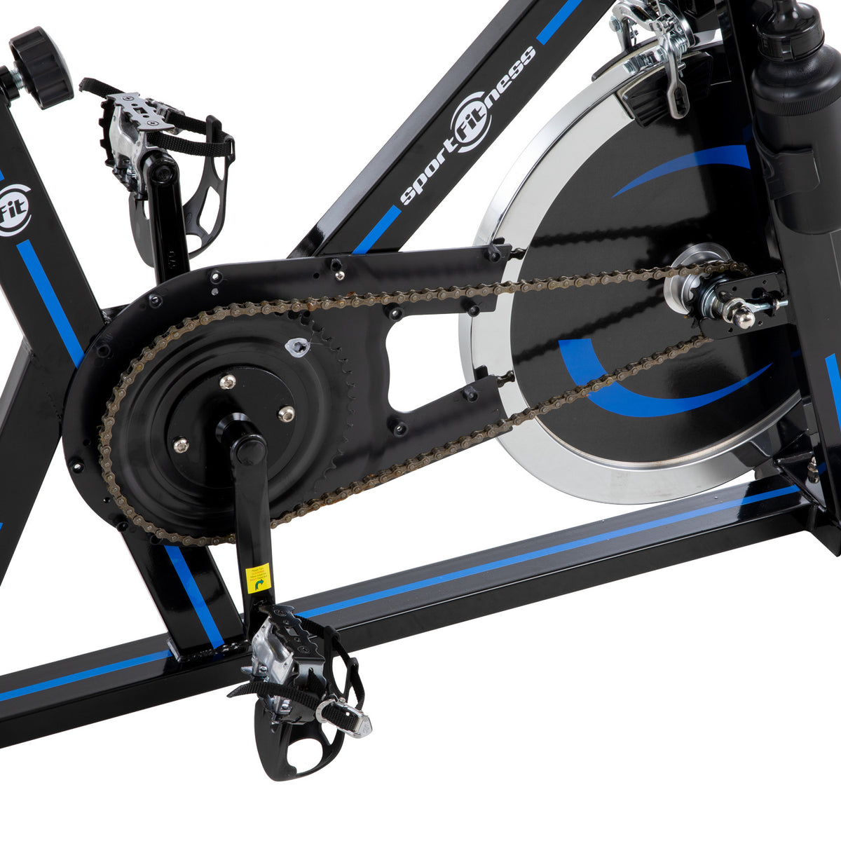 Bicicleta Spinning Genoa Negro Azul