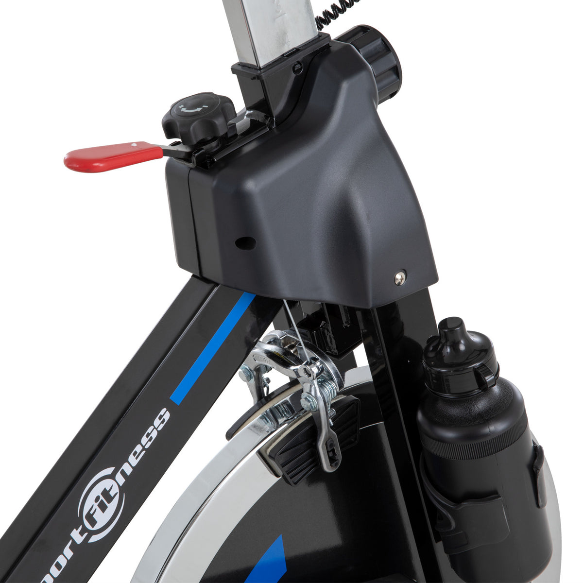Bicicleta Spinning Genoa Negro Azul