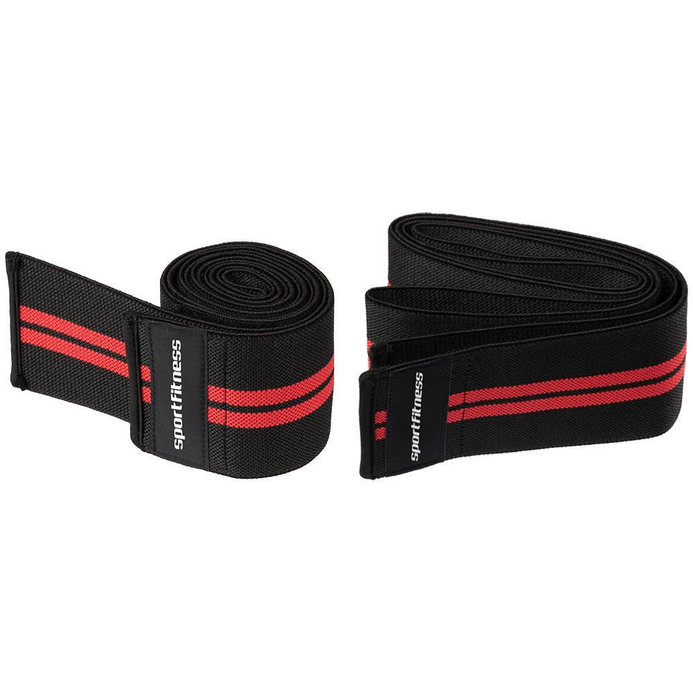 Bandas De Rodilla Squat Rojas