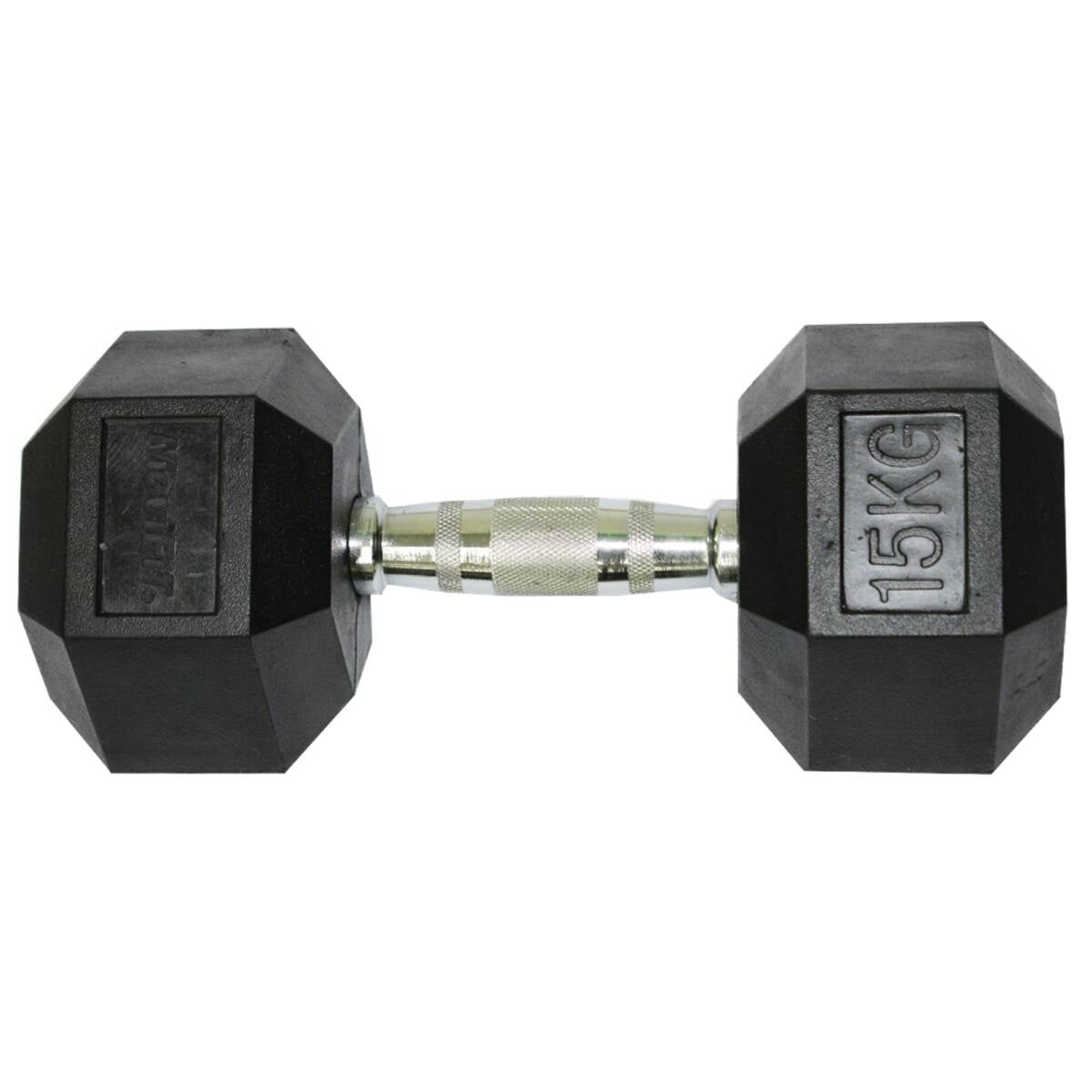Mancuerna Hexagonal Encauchetada MoviFit 2.5 a 50 kg