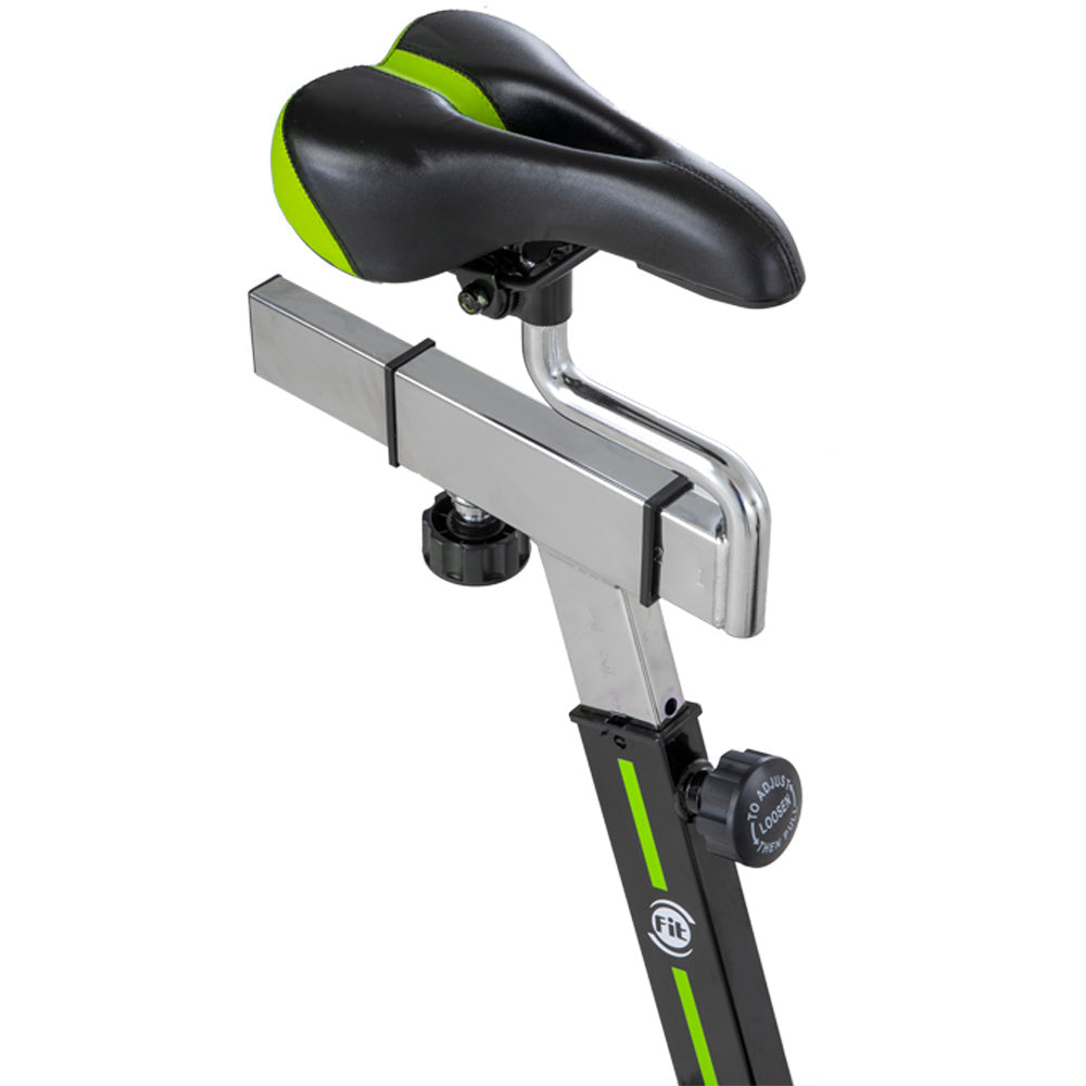 Bicicleta Spinning Genoa Negro Verde