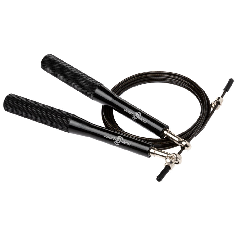 Lazo para Salto en Aluminio Negro Profesional