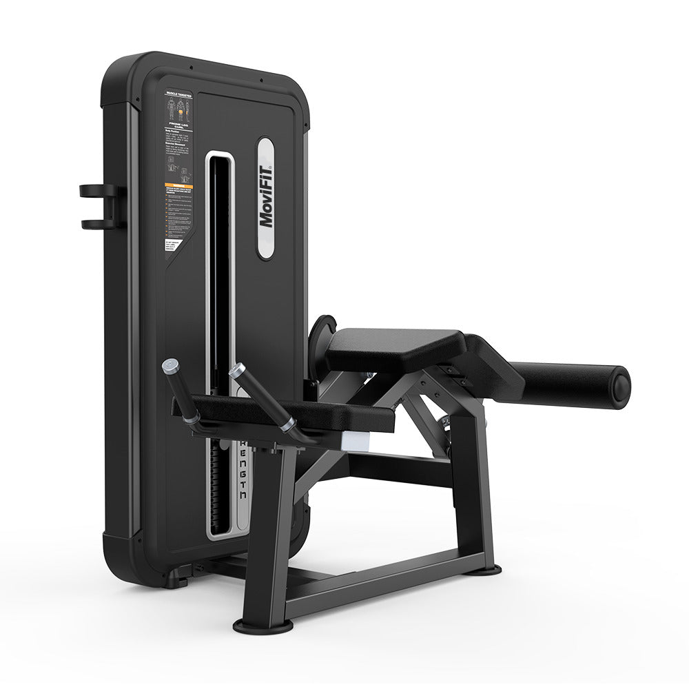 MOV-601A (U3001A) FLEXIÓN DE PIERNAS ACOSTADO (PRONE LEG CURL) APPLE MOVIFIT (TORRE DE PESAS 95 KG COLOR NEGRO)