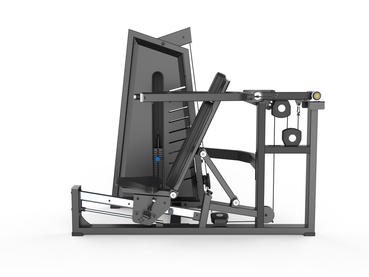 MOV-384 (JN3084) PRENSA DE PECHO Y HOMBRO DOBLE FUNCIÓN (CHEST / SHOULDER PRESS) SERIE CROSS X MOVIFIT (TORRE DE PESAS 80 KG)