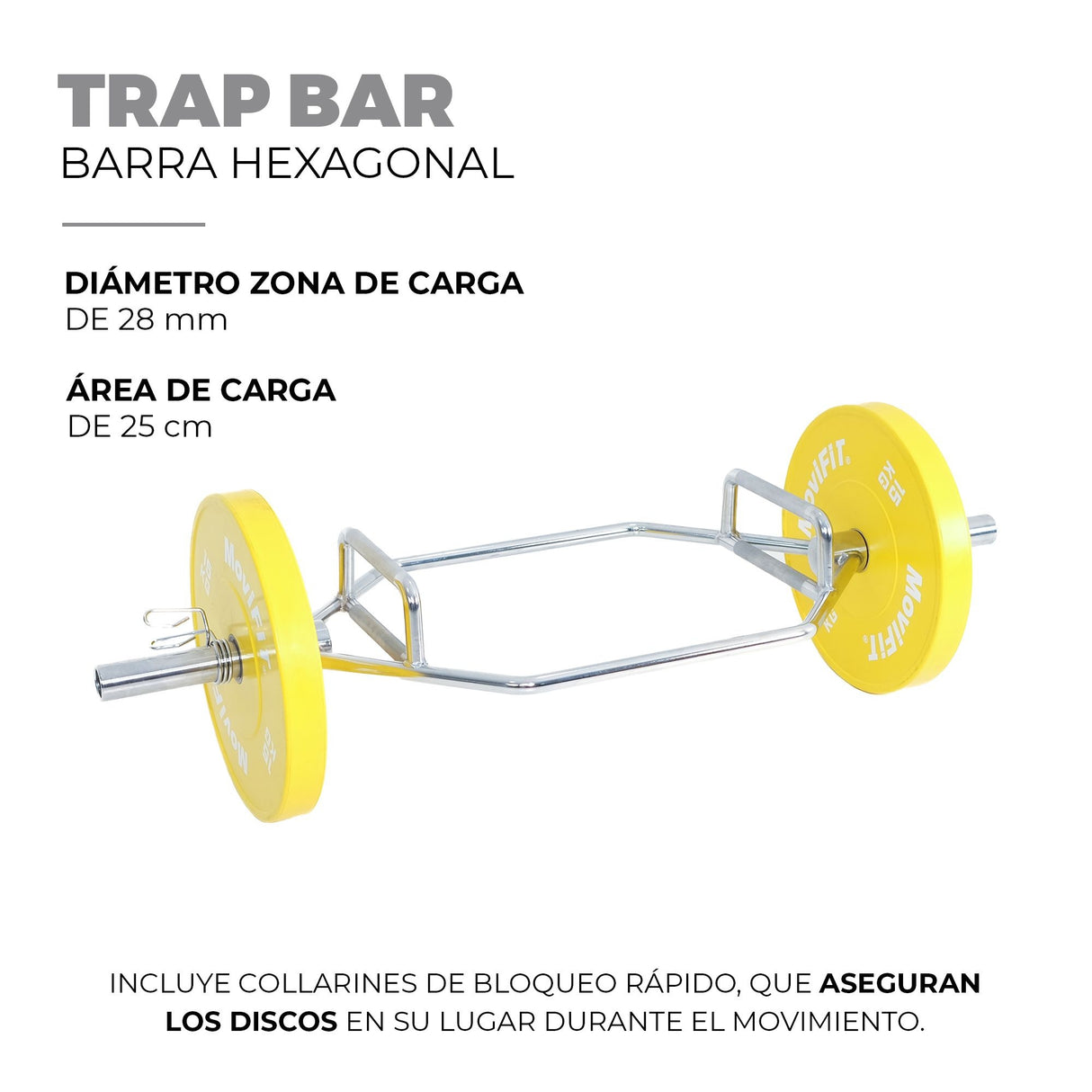 Barra Hexagonal 142cm OK6082