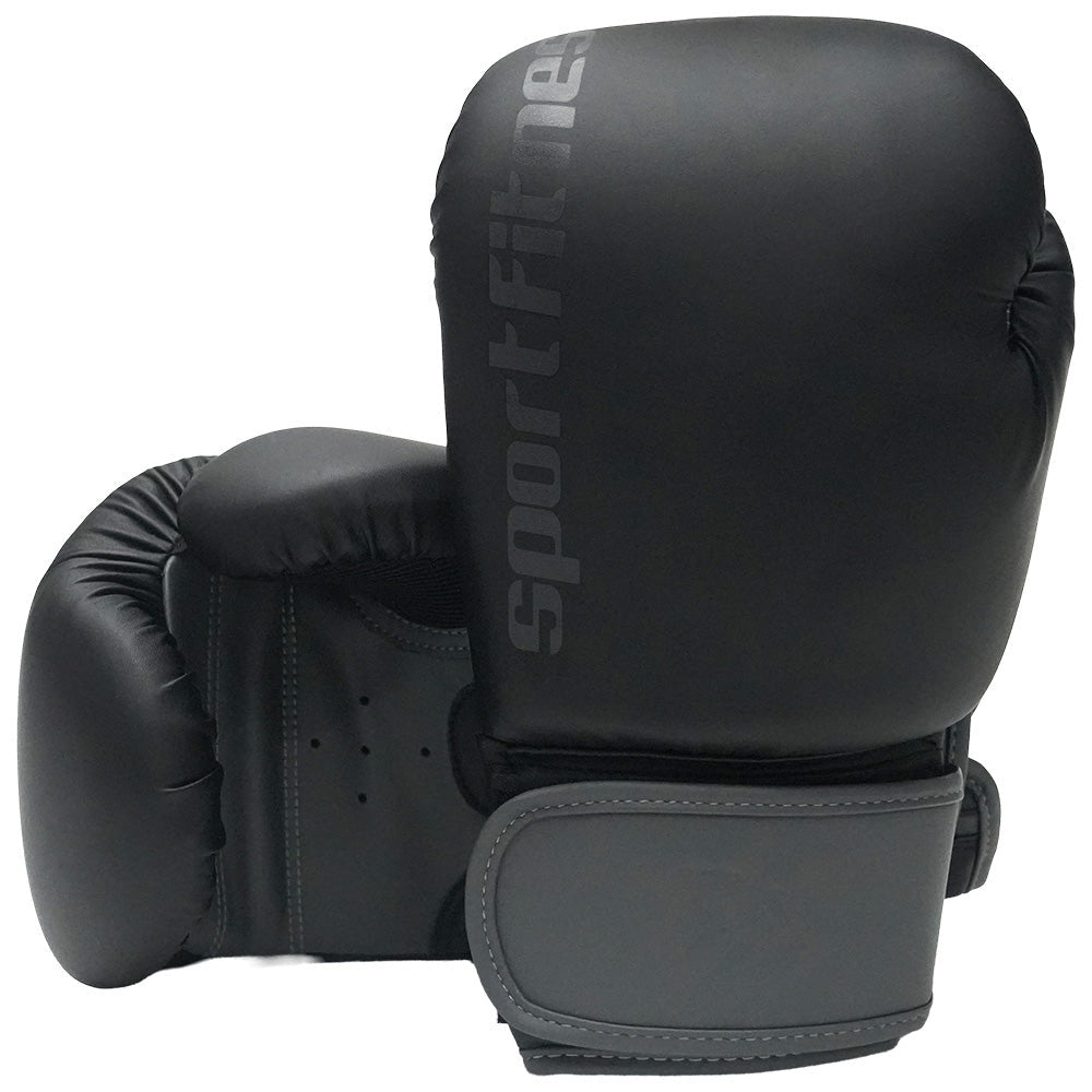 Guantes Boxeo 14Oz Negro Gris