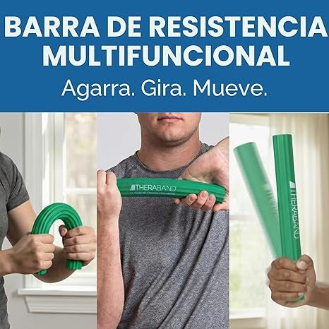 Ejercitador de mano y muñeca, Flexbar 12", CanDo verde