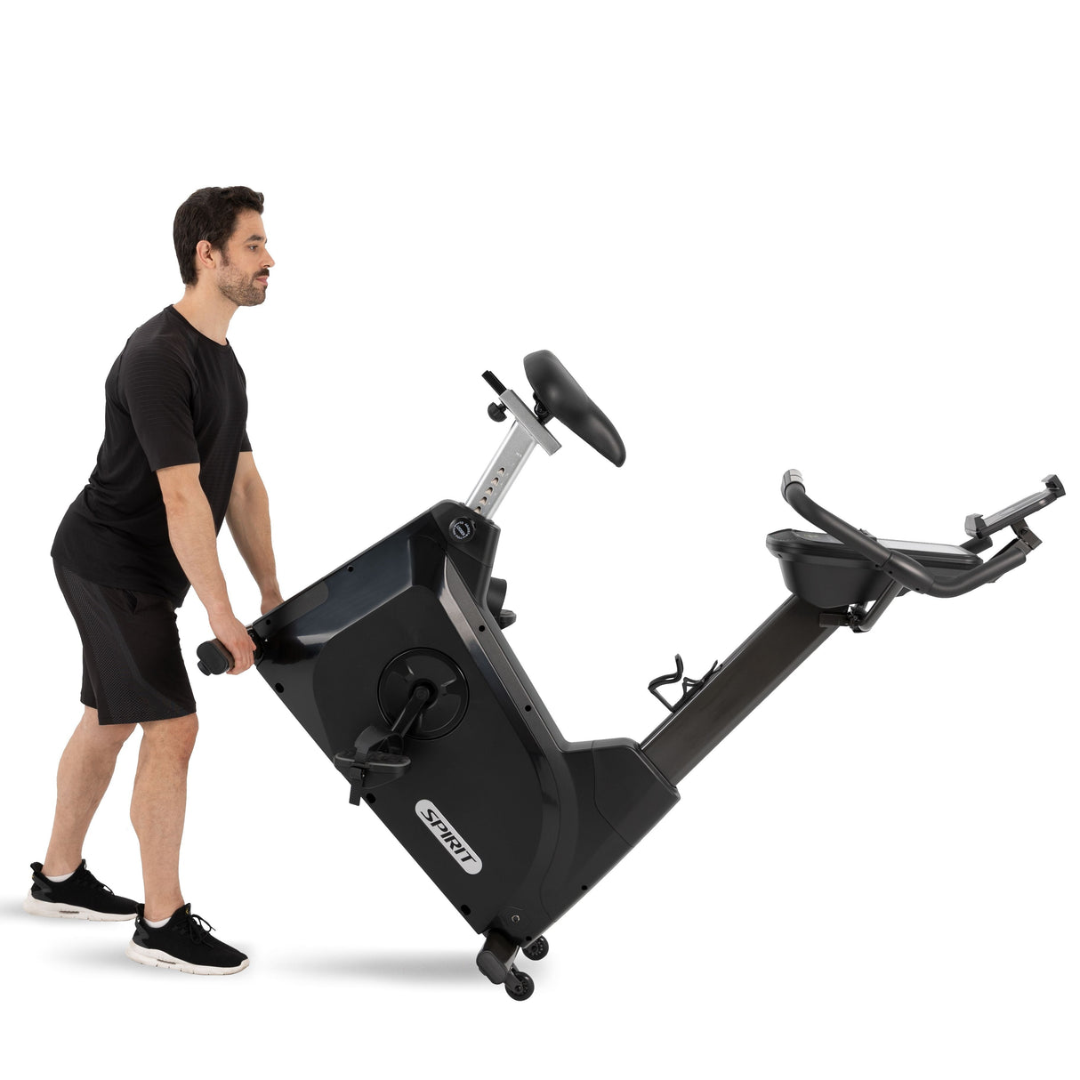 Bicicleta Estatica Vertical Profesional Spirit Fitness XBU55 7 FabriFit Colombia Gimnasios Colombia