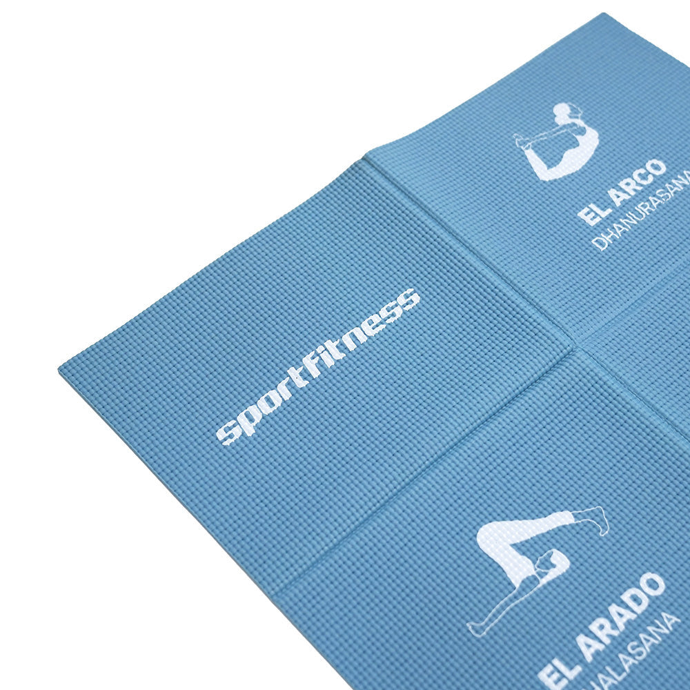 Colchoneta Yoga Con Guia De Ejercicios Sportfitness 3 FabriFit Colombia Gimnasios Colombia
