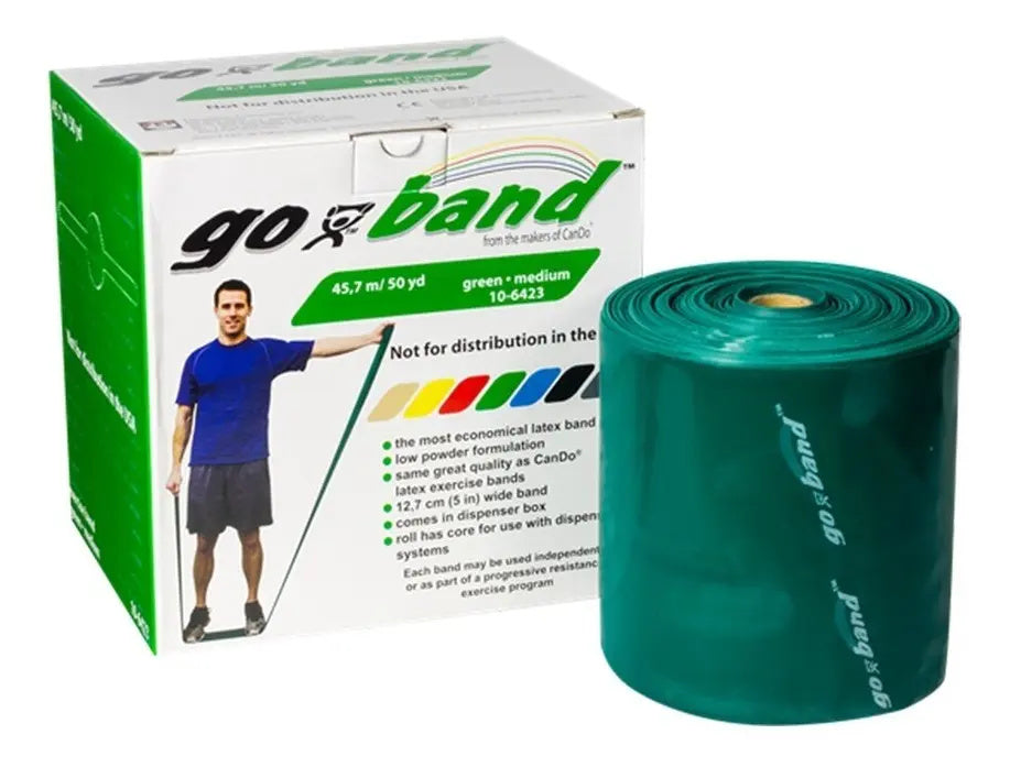 Rollo De Banda Verde (medio) Marca Goband X 45mts