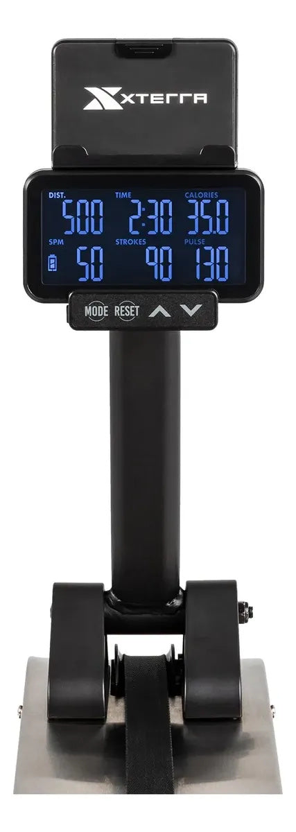 Remo Premium de Agua ERG750W con Estructura de Madera, Bluetooth y Receptor Inalámbrico de Frecuencia Cardíaca