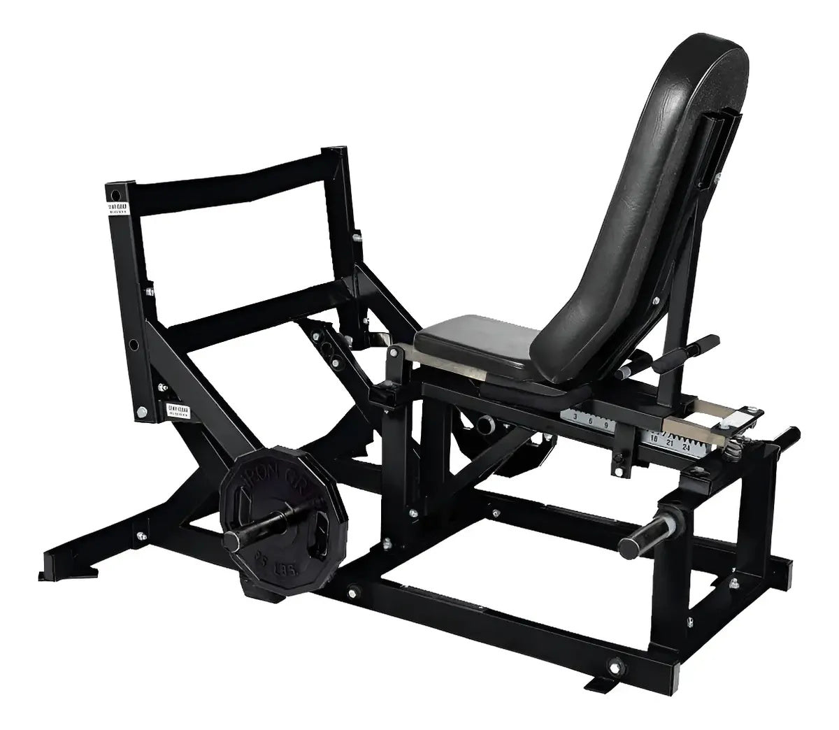 MOV-2026 (SM-2026) PRENSA HORIZONTAL PARA PANTORRILLA HAMMER CARGA CON DISCOS MOVIFIT