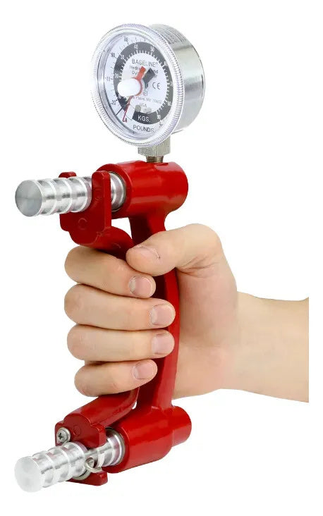 Baseline 12- Dinamómetro De Mano, Lite, Capacidad De 200 L. Color Rojo
