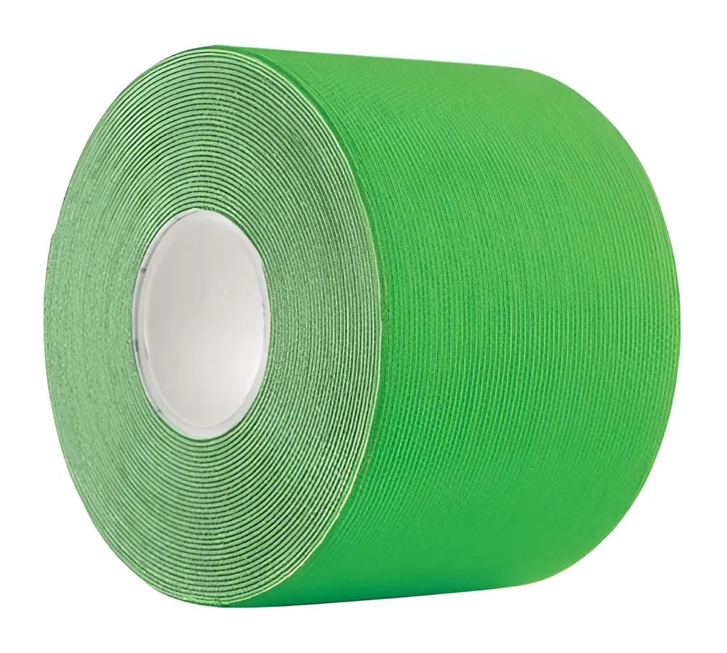 Cintas Kinesiologicas Vendaje Neuromuscular Kinesio Tape Color Verde limón