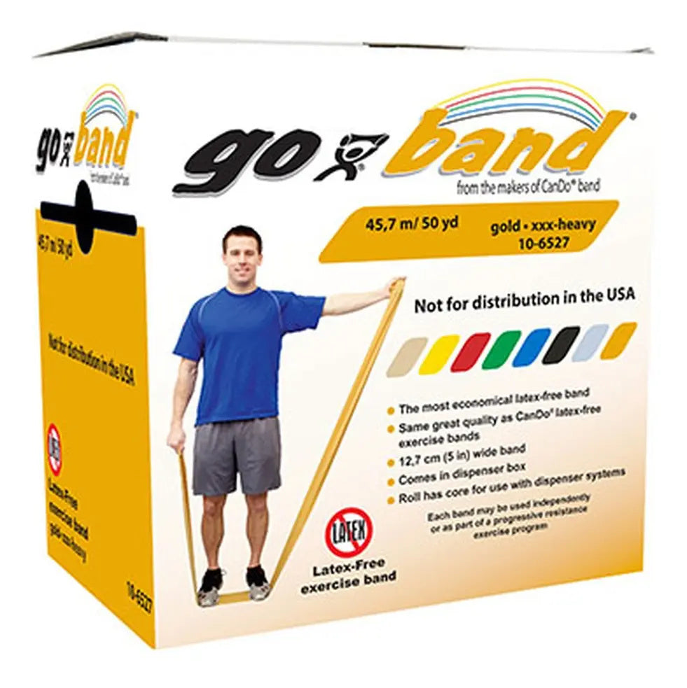 Rollo Banda Dorada (xxx-fuerte) Go-band Sin Látex 45mts