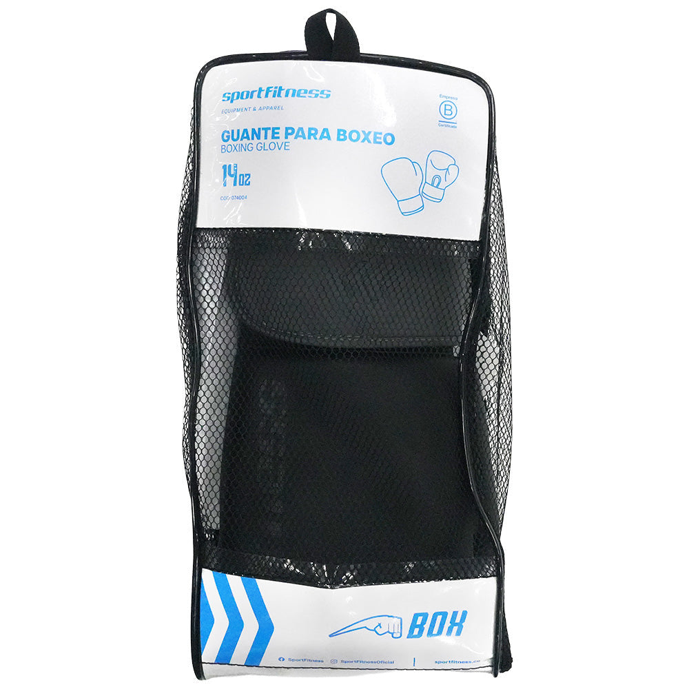 Guantes Boxeo 14Oz Negro Gris 3 FabriFit Colombia Gimnasios Colombia
