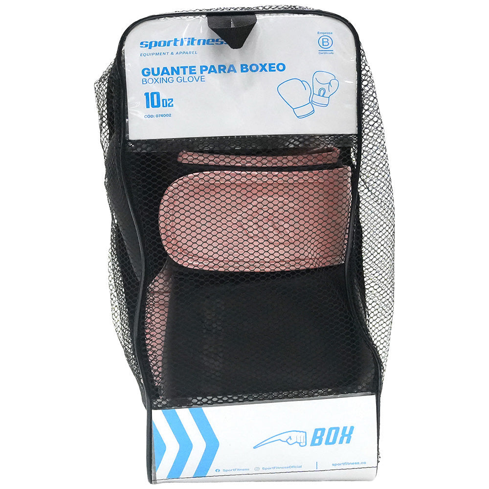 Guantes Para Boxeo Negro Rosa 2 FabriFit Colombia Gimnasios Colombia