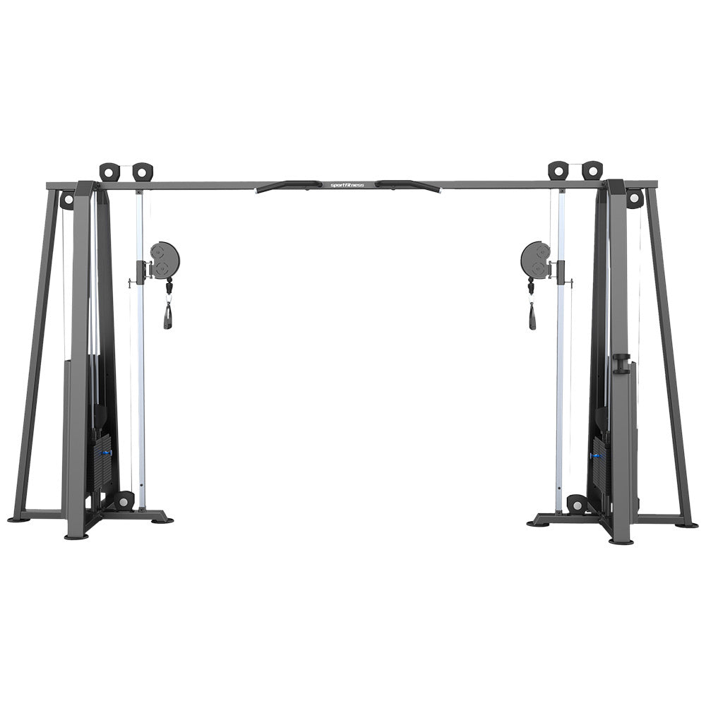 Maquina 2 Torres Cables Cruzados Profesional 2 FabriFit Colombia Gimnasios Colombia