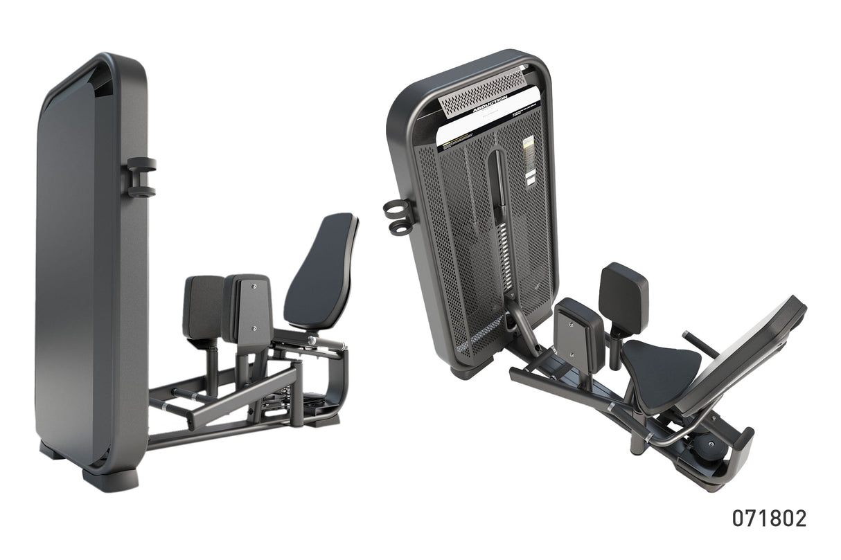 Maquina Dual de Abductor Aductor Profesional Modelo E7018 E7018JZ 1 FabriFit Colombia Gimnasios Colombia