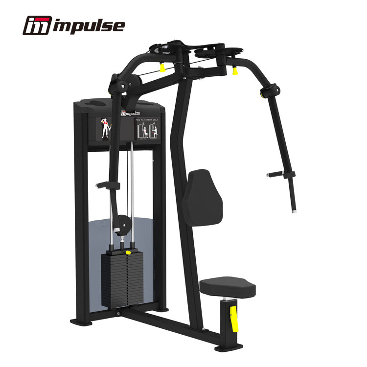 Maquina Dual de Aperturas de Pecho y Deltoides Posterior Profesional Pec Fly Rear Delt Modelo IF9315 1 FabriFit Colombia Gimnasios Colombia