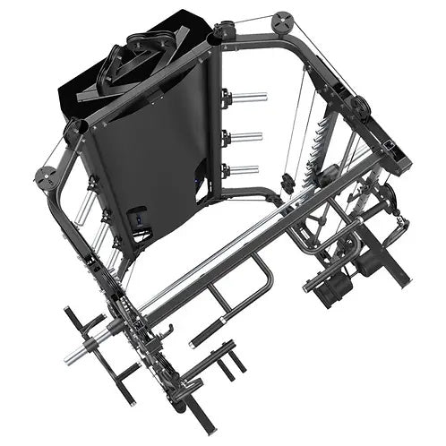 Maquina Smith Funcional y Entrenador Funcional Todo en Uno Modelo E6247 E6247JZ 3 FabriFit Colombia Gimnasios Colombia