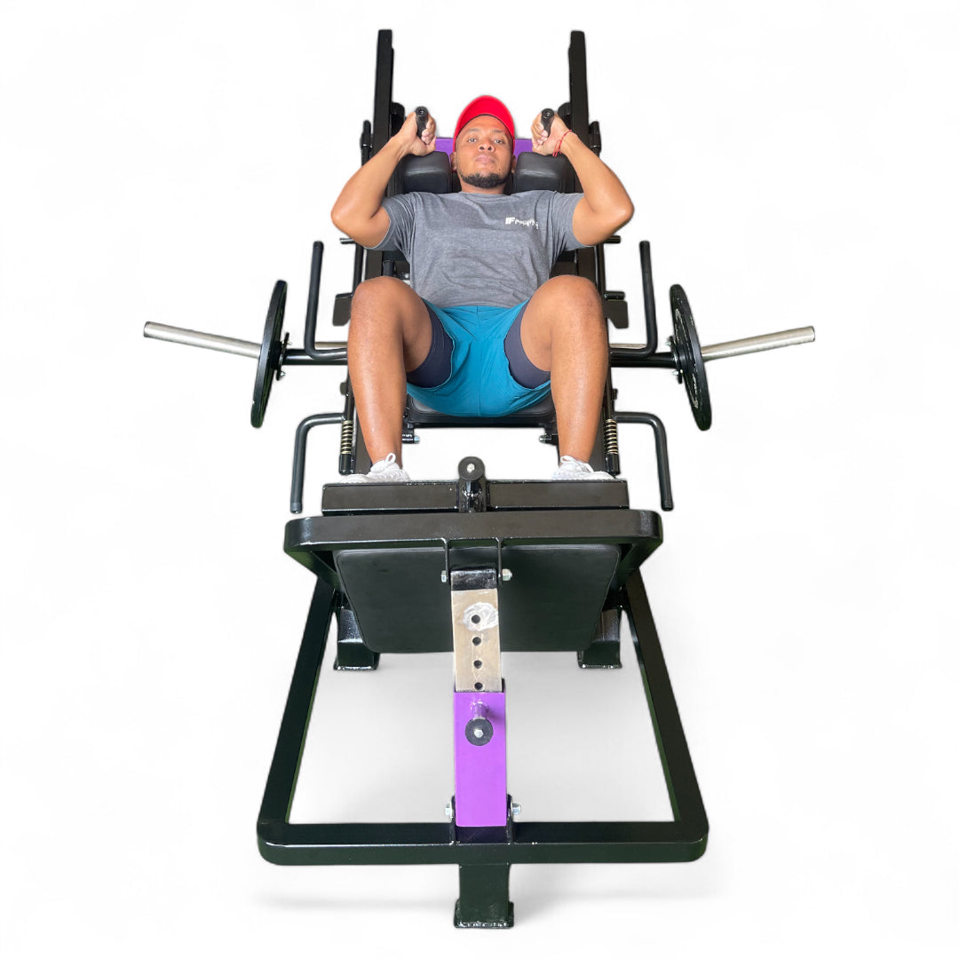 Prensa para Piernas con Hack Squat 45° Pro (Dual)