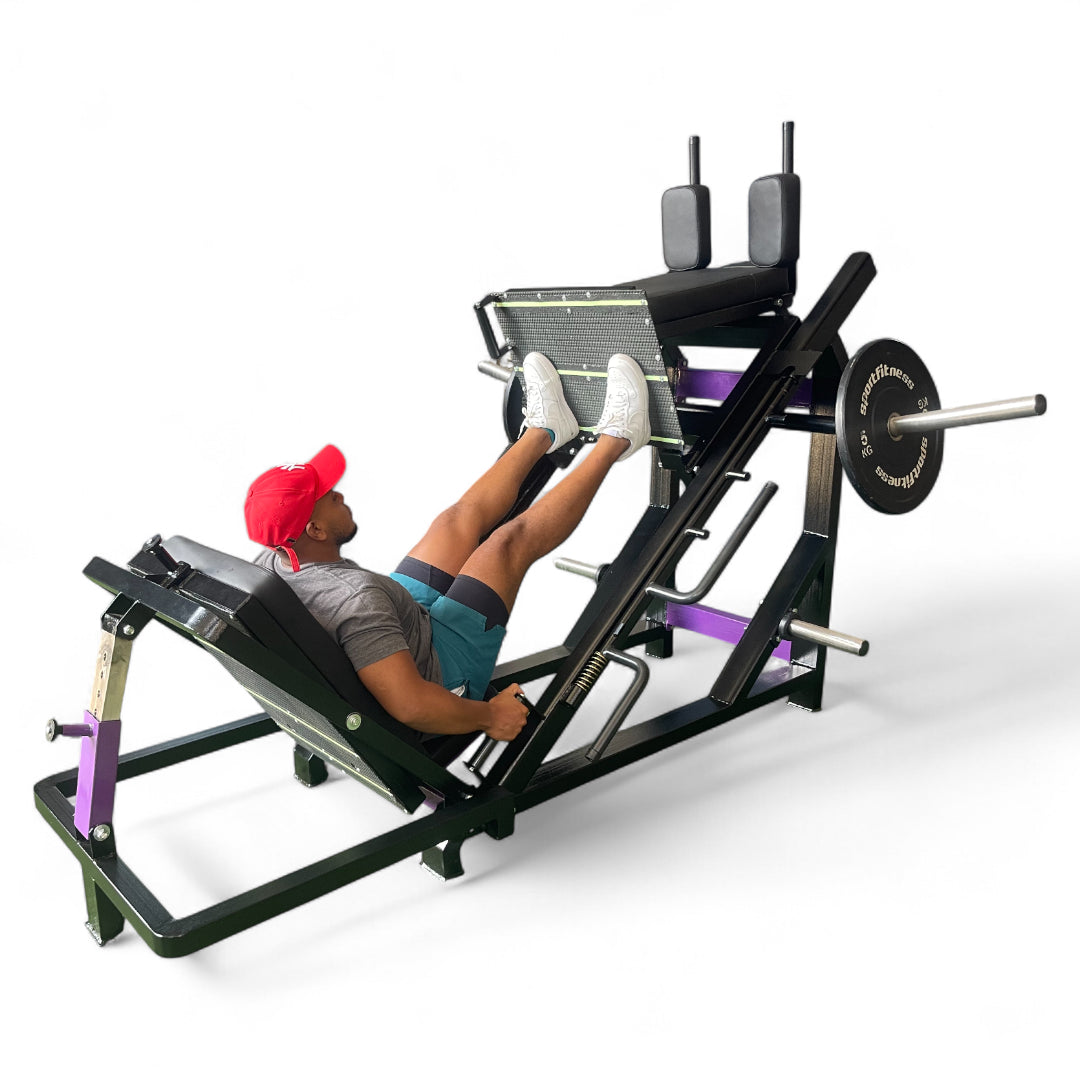 Prensa para Piernas con Hack Squat 45° Pro (Dual)