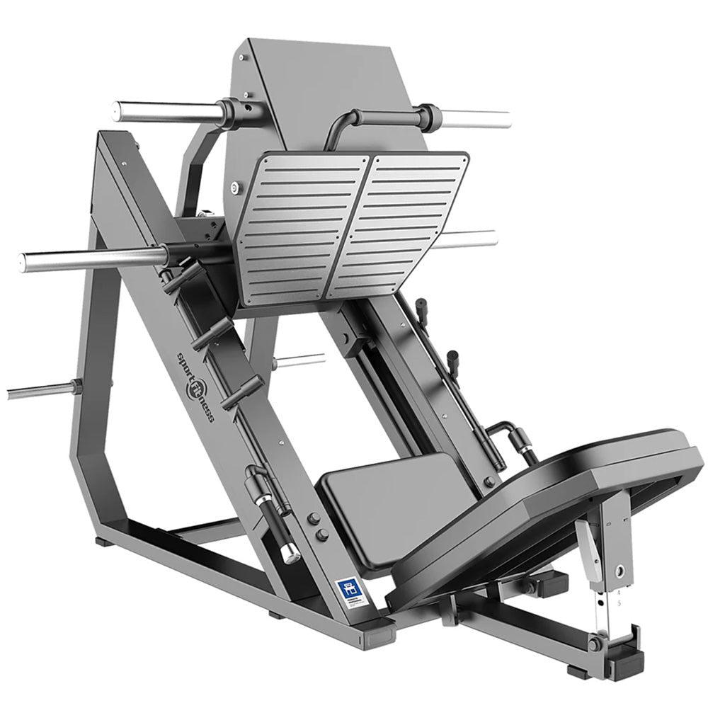 Prensa de Piernas Inclinada a 45 de Peso Libre Profesional 3 FabriFit Colombia Gimnasios Colombia