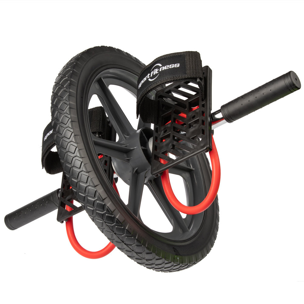 Rueda Abdominal con Manilares y Pedales 1 FabriFit Colombia Gimnasios Colombia