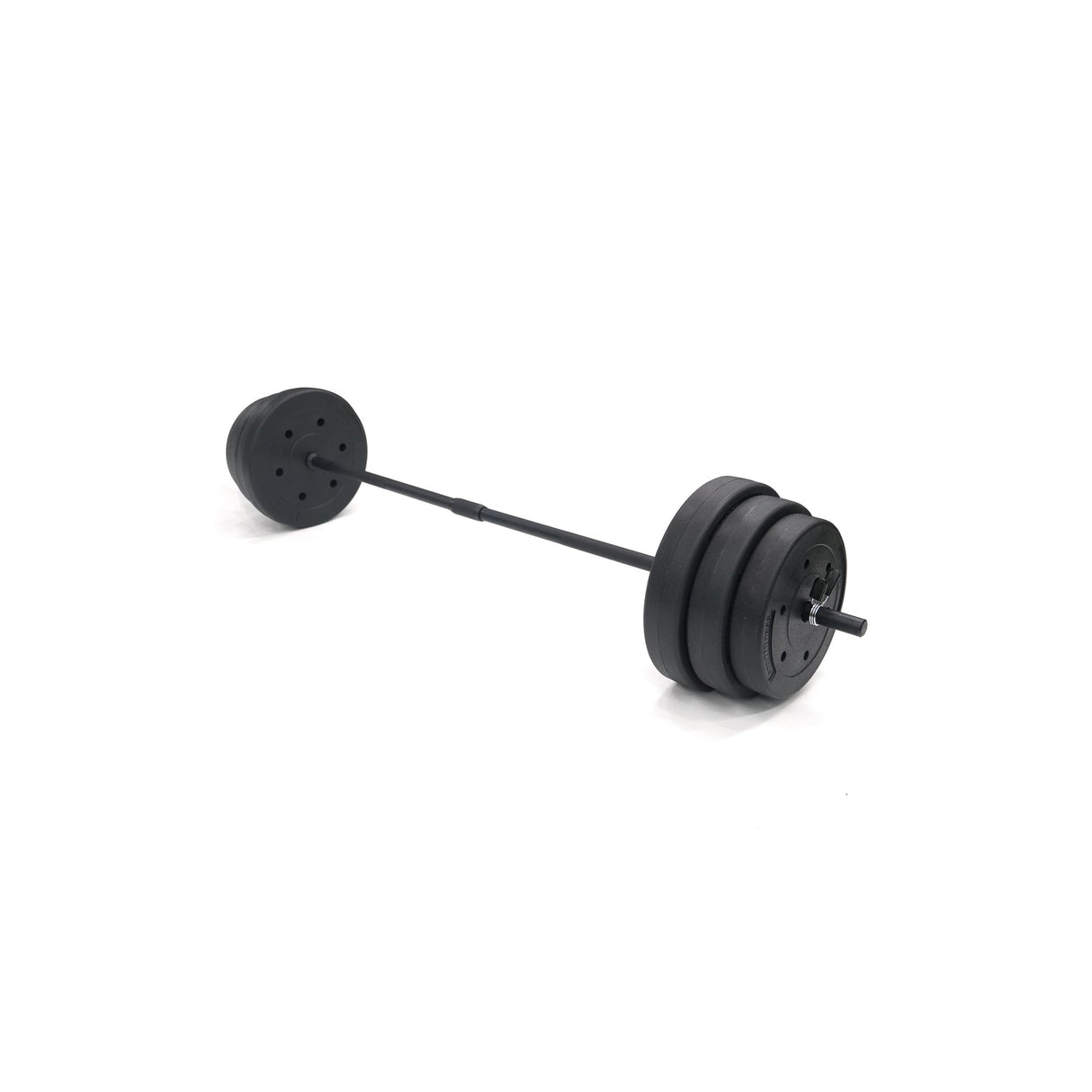 Set De Barra y Pesas De Cemento 100LB 1 FabriFit Colombia Gimnasios Colombia
