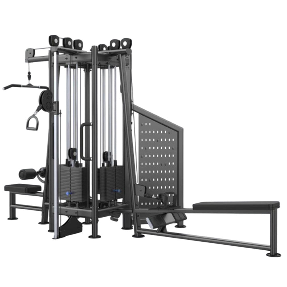 Torre Multiestacion Profesional de 4 Puestos Modelo U2029 2 FabriFit Colombia Gimnasios Colombia