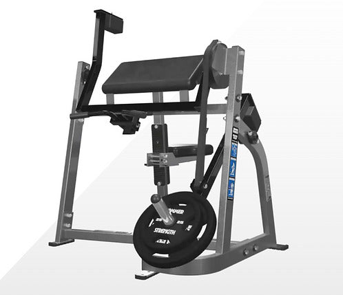 MOV-2033 (SM-2033) Flexión de bíceps sentado carga con discos Movifit
