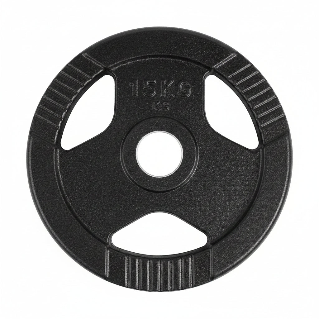 DISCO OLIMPICO EN HIERRO 15KG MD1002