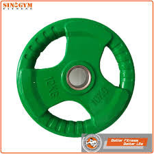 Disco Olímpico Encauchetado con Agarre 2.5KG - 10KG Movifit OK2005