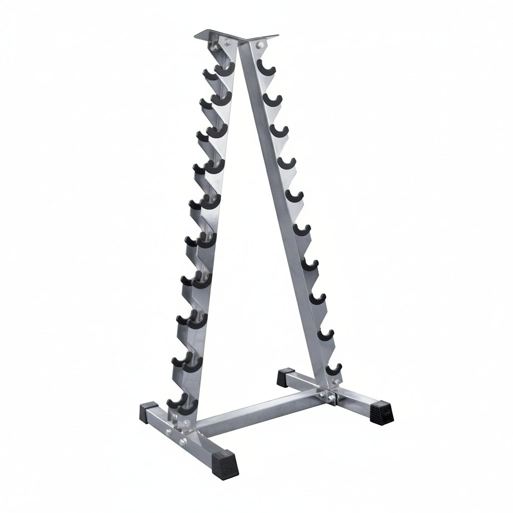 Rack para Mancuernas en Vinilo y Neopreno (pirámide)