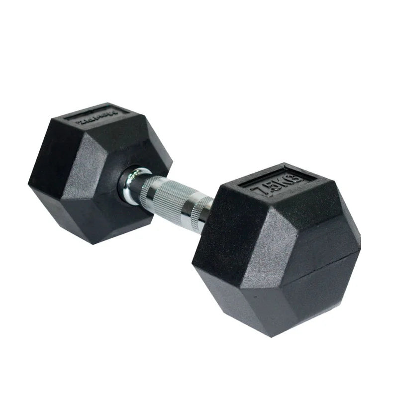 Mancuerna Hexagonal Encauchetada MoviFit 2.5 a 50 kg