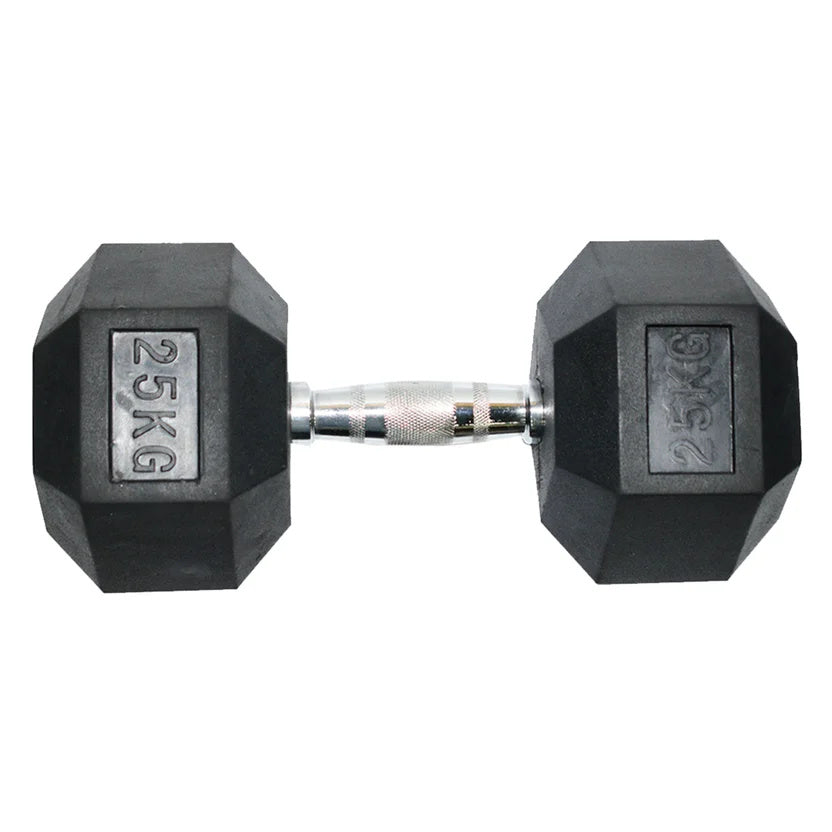 Mancuerna Hexagonal Encauchetada MoviFit 2.5 a 50 kg