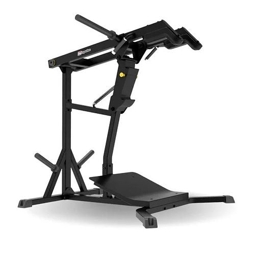 IFP1707Sentadilla y pantorrilla apalancada carga con discos Impulse Fitness