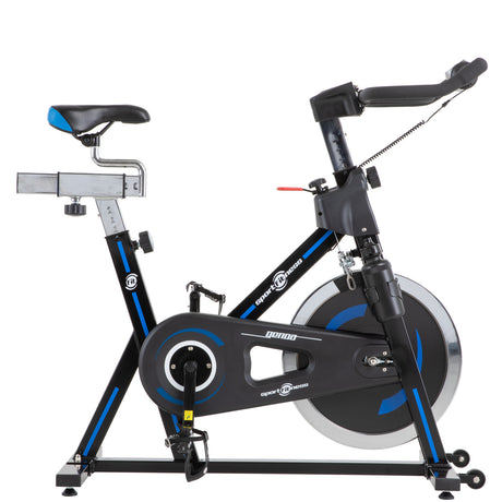 Bicicleta Spinning Genoa Negro Azul