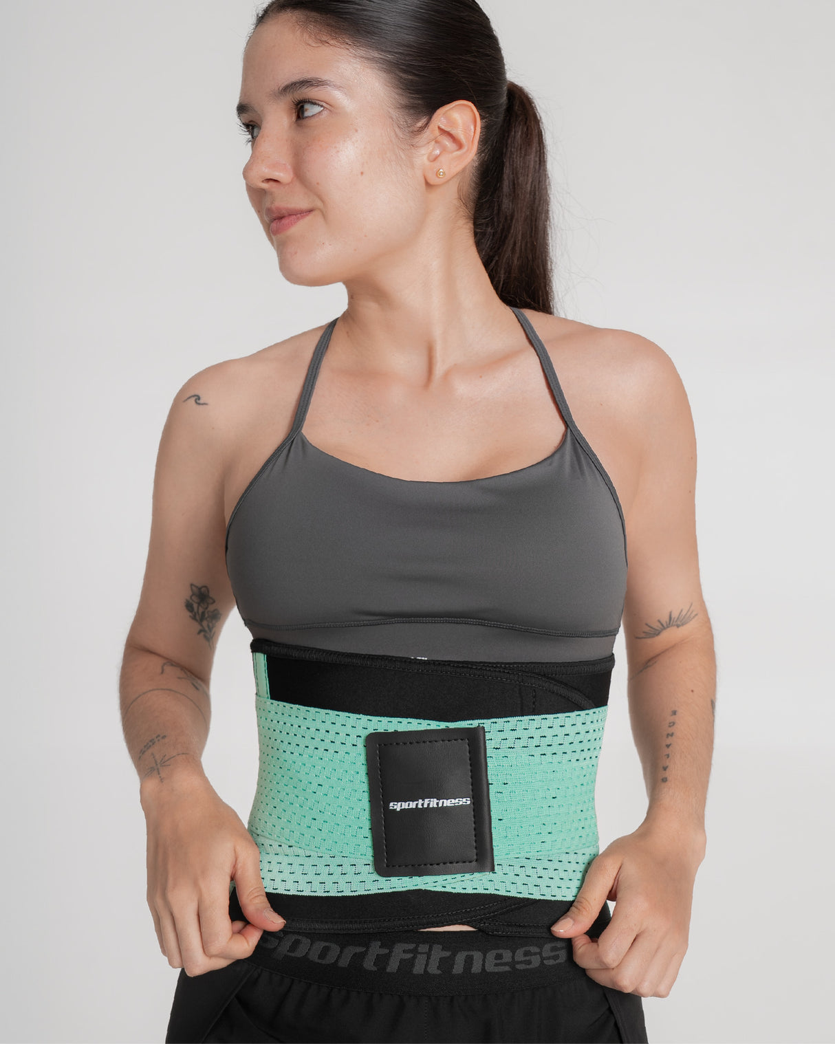 Faja Cinturilla Doble Ajuste Menta
