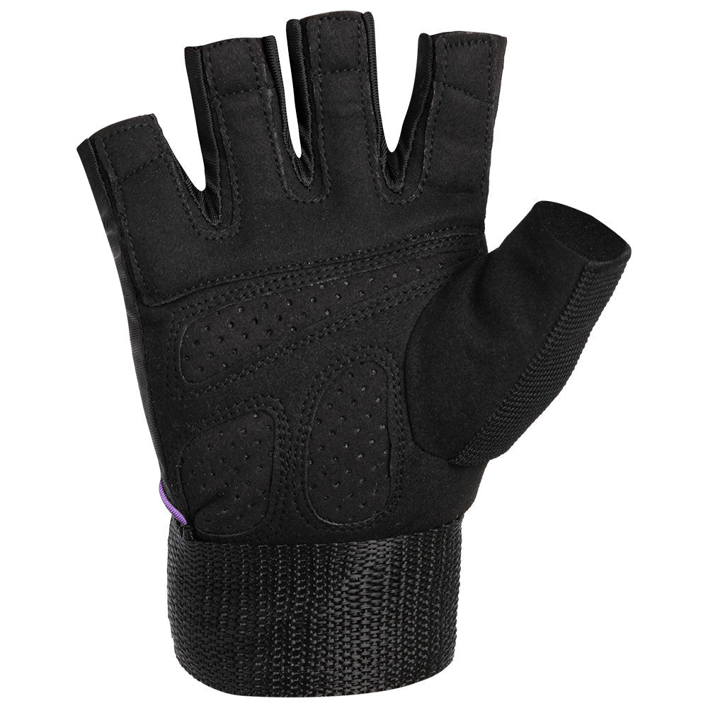 Guantes Jerk Negro Morado