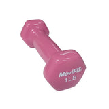 MANCUERNA DE VINILO ROSADA 1LB OK1001A