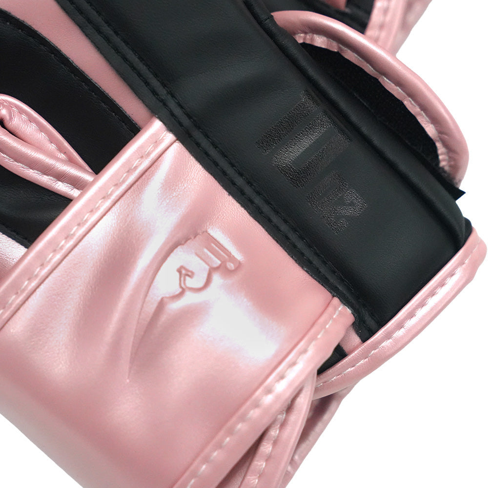 Guantes Para Boxeo 10 Oz Negro Rosa
