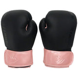 Guantes Para Boxeo 10 Oz Negro Rosa