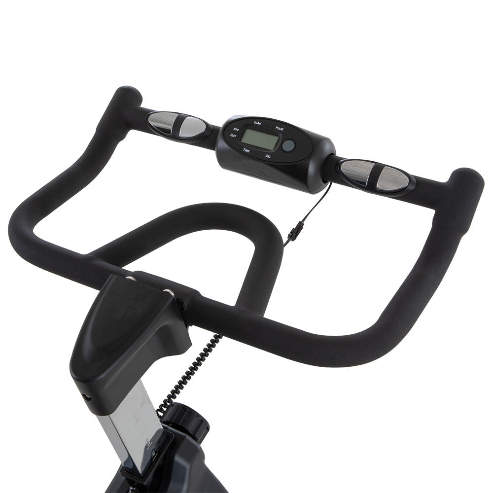 Bicicleta Spinning Genoa Negro Verde