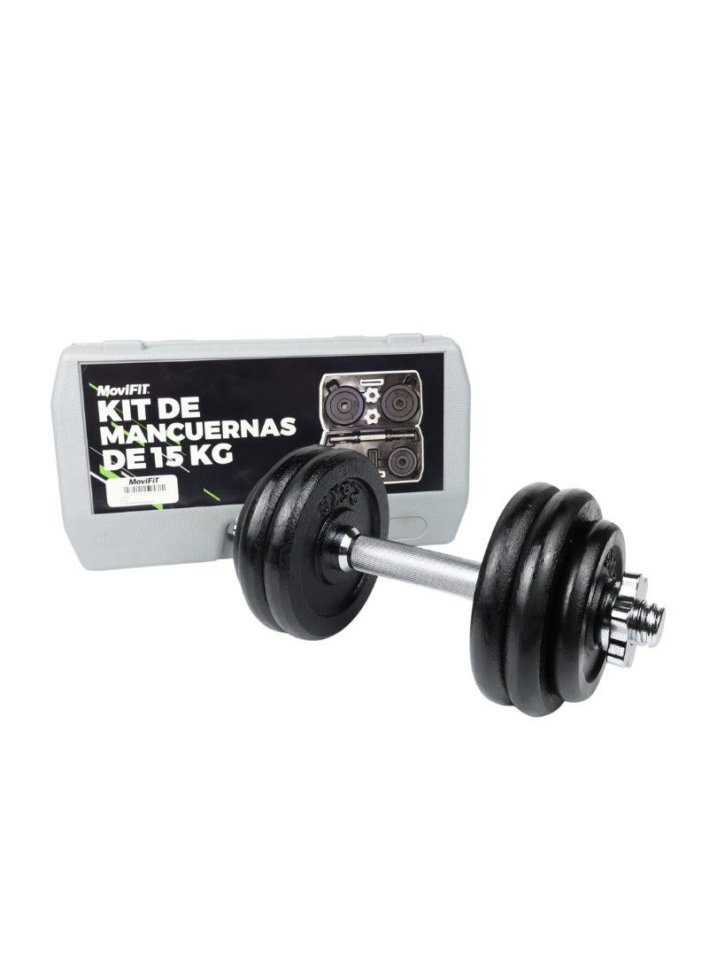 KIT DE MANCUERNAS 15KG MD2701