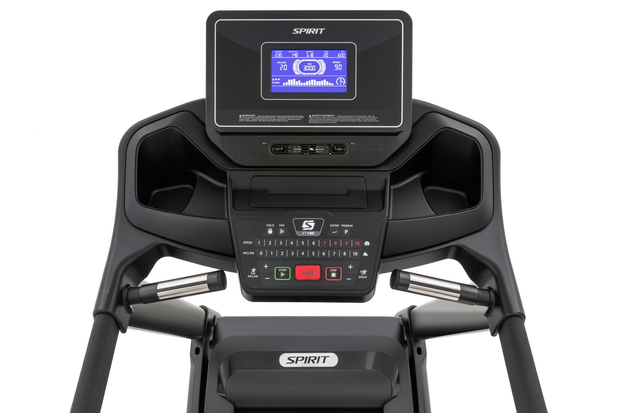 XT185 TROTADORA CON PASAMANOS DE APOYO SPIRIT FITNESS (MOTOR 3.0 HP)