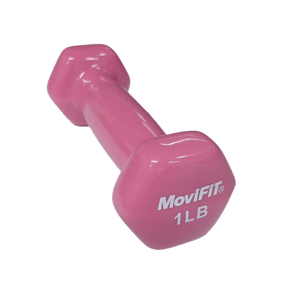 MANCUERNA DE VINILO ROSADA 1LB OK1001A