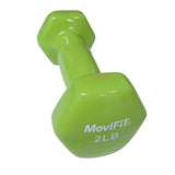 MANCUERNA DE VINILO VERDE 2LB OK1001A