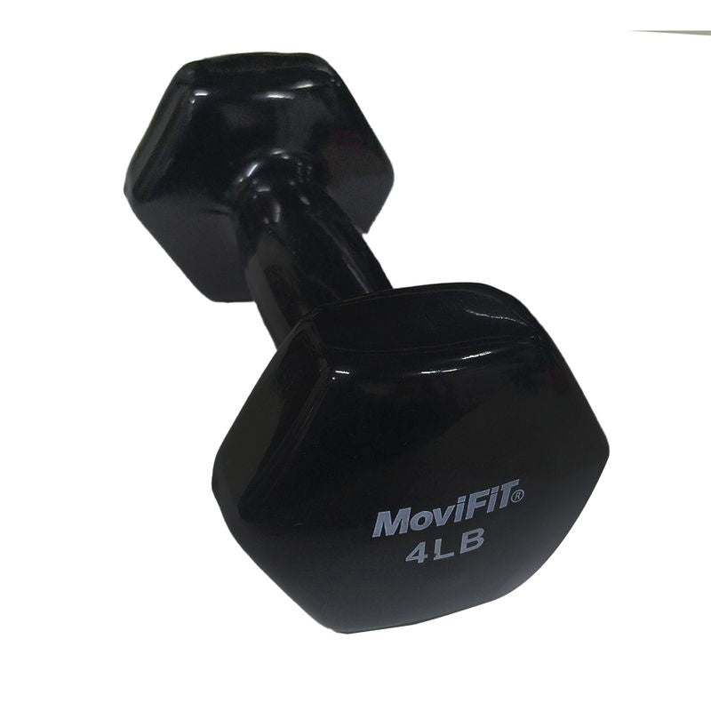 MANCUERNA EN VINILO NEGRA 4LB OK1001A